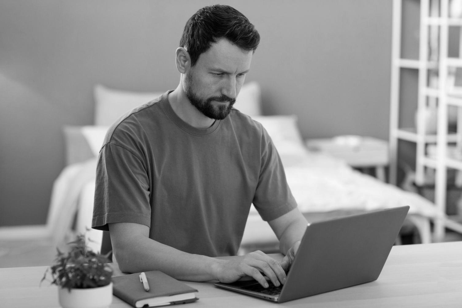 Detailed financial analysis workspace showing multi-year budget planning documents and strategic frameworks